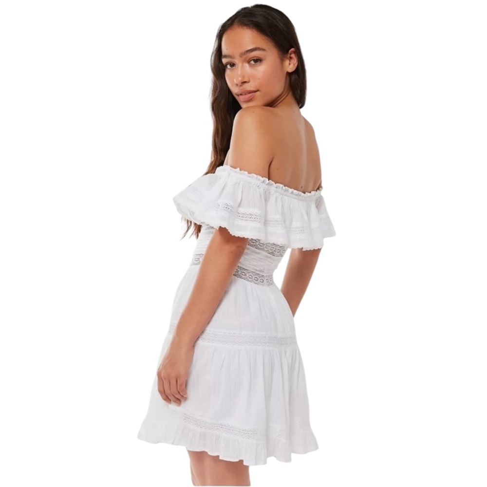 RAHI Desert Emma Ruffle Lace Inset Mini Dress - Picture 4 of 16